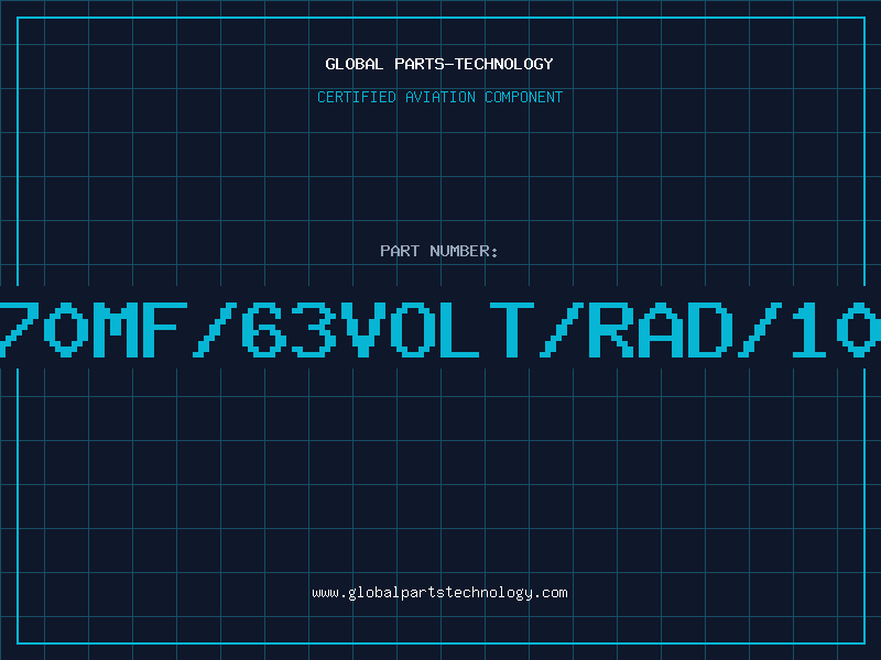 Aviation Part 470MF/63VOLT/RAD/105