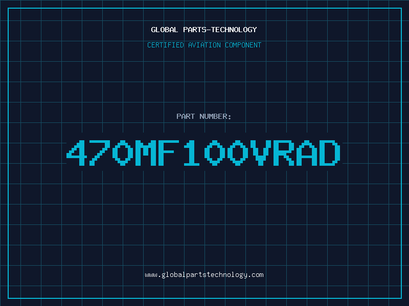 Aviation Part 470MF100VRAD