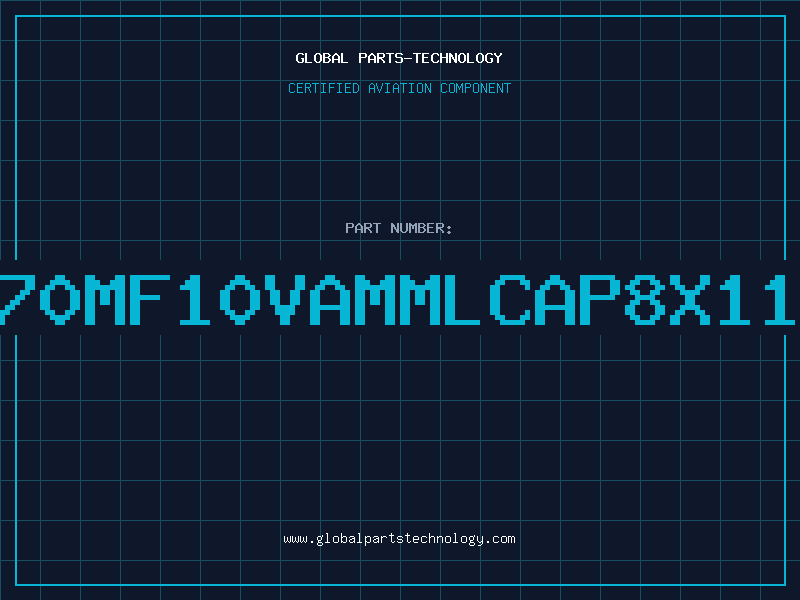 Aviation Part 470MF10VAMMLCAP8X115