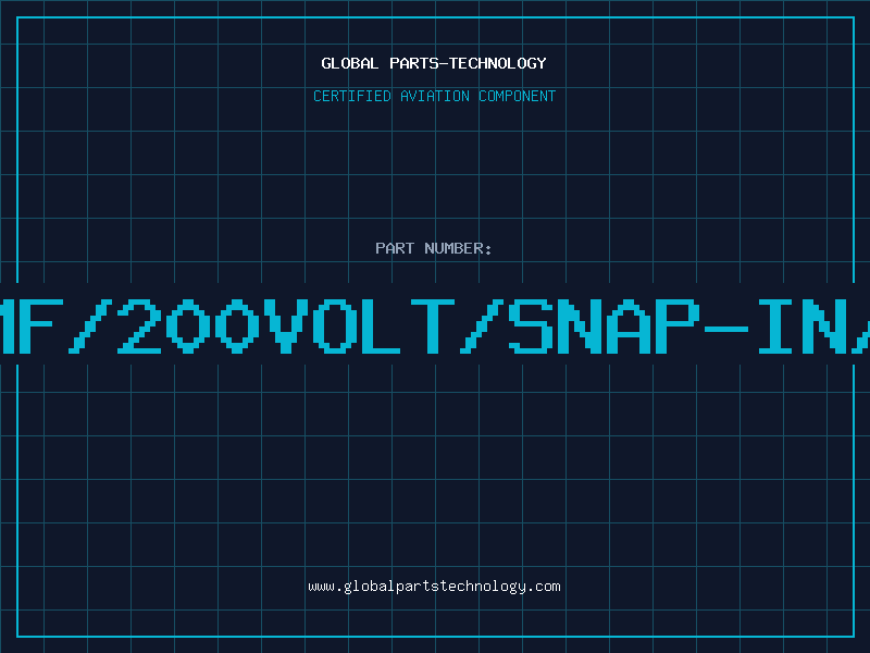 Aviation Part 470mf/200Volt/Snap-In/105