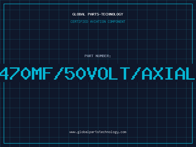 Aviation Part 470mf/50Volt/Axial