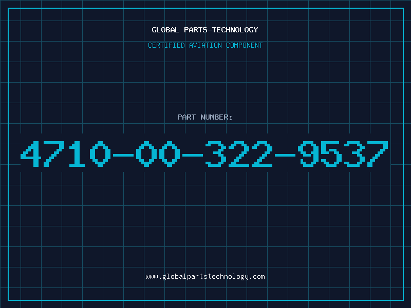 Aviation Part 4710-00-322-9537