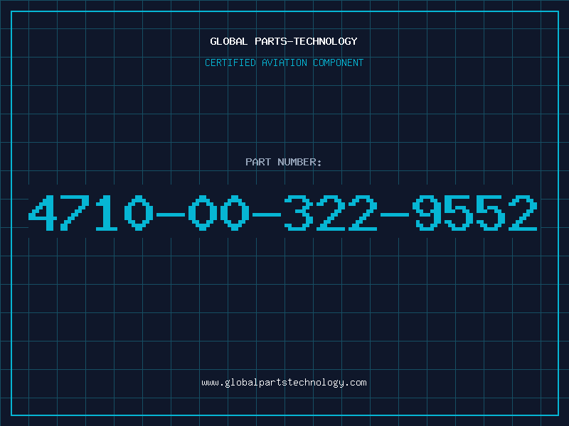 Aviation Part 4710-00-322-9552