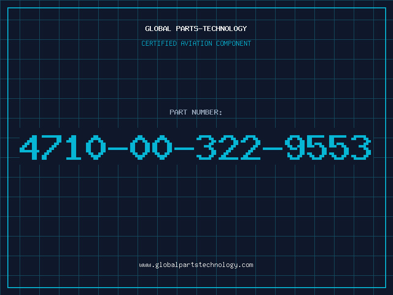 Aviation Part 4710-00-322-9553
