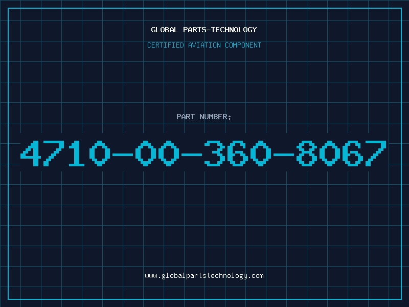 Aviation Part 4710-00-360-8067