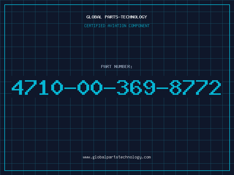 Aviation Part 4710-00-369-8772