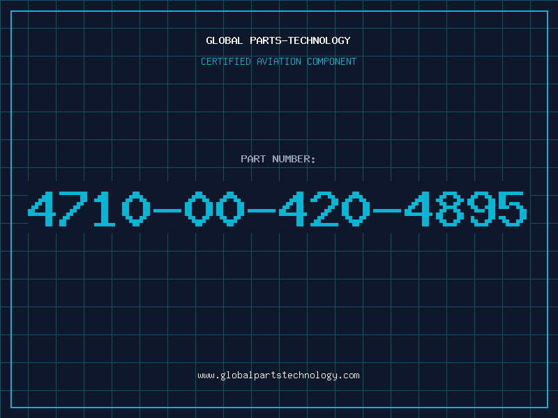 Aviation Part 4710-00-420-4895