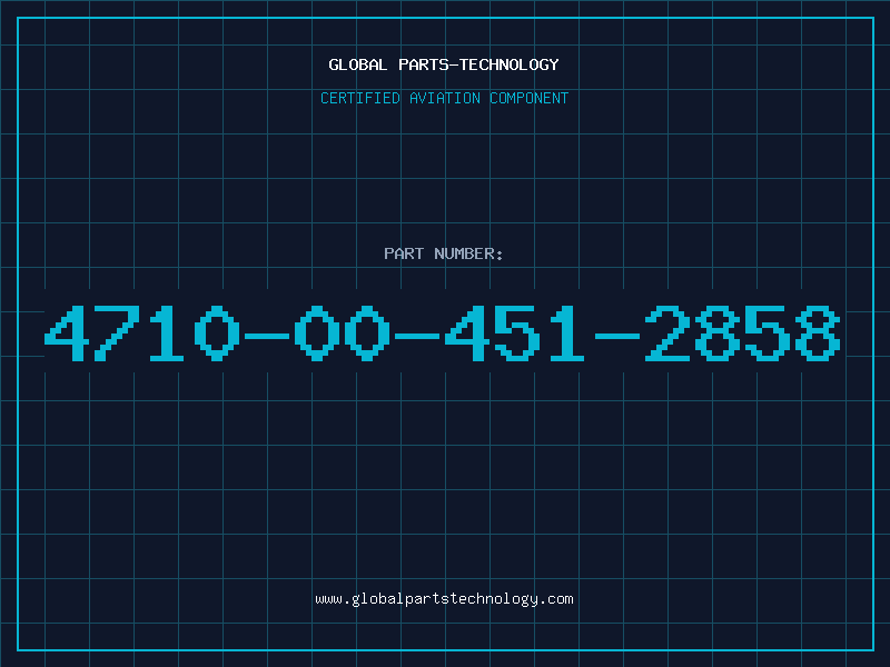Aviation Part 4710-00-451-2858
