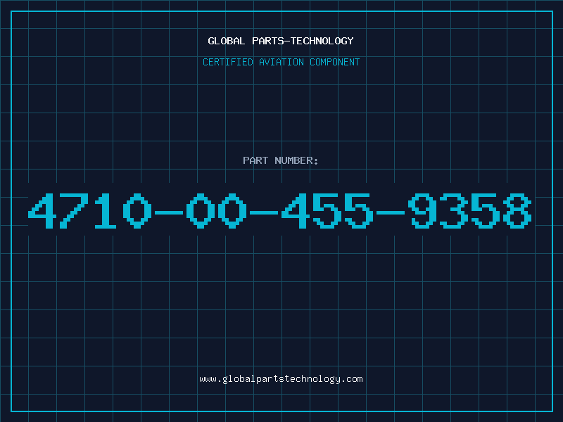 Aviation Part 4710-00-455-9358