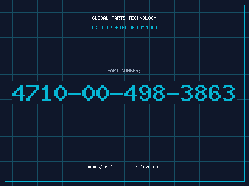 Aviation Part 4710-00-498-3863