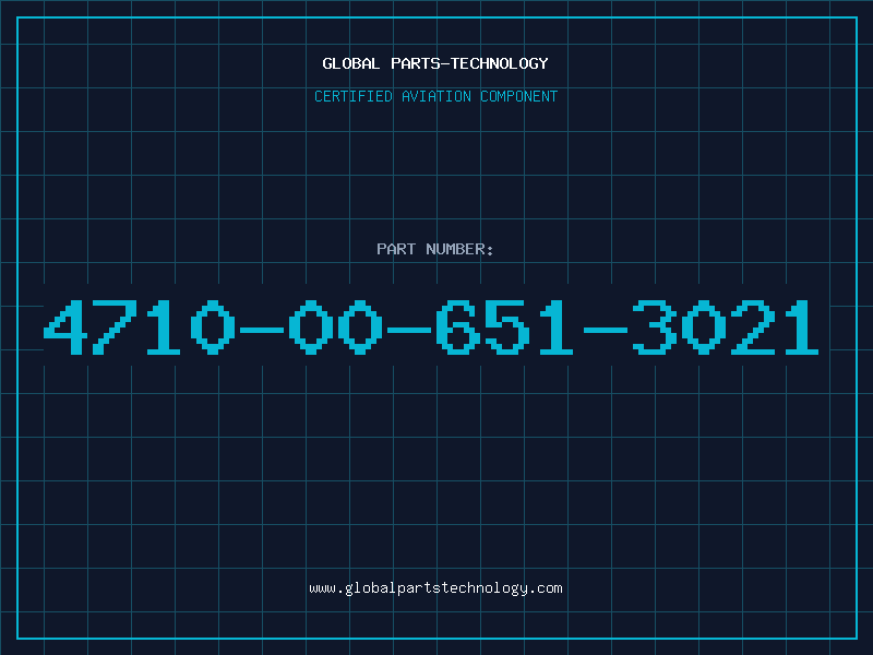 Aviation Part 4710-00-651-3021