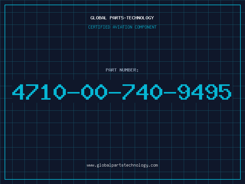 Aviation Part 4710-00-740-9495