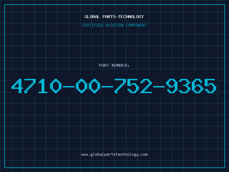 Aviation Part 4710-00-752-9365