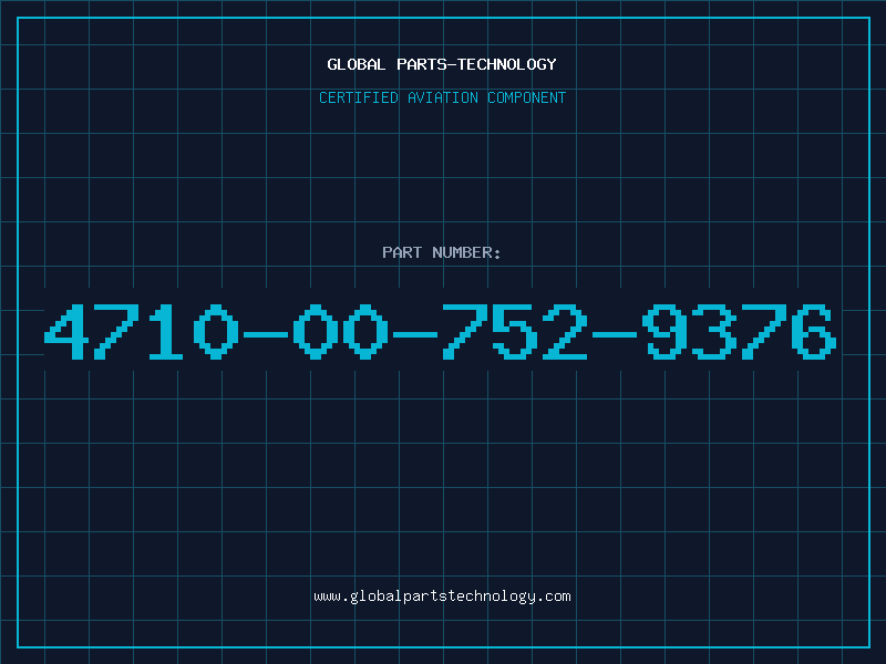 Aviation Part 4710-00-752-9376