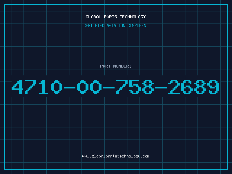 Aviation Part 4710-00-758-2689