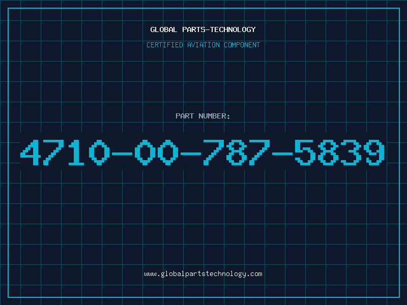 Aviation Part 4710-00-787-5839