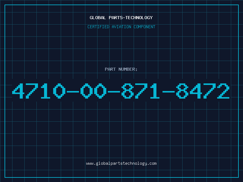 Aviation Part 4710-00-871-8472