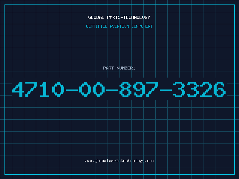 Aviation Part 4710-00-897-3326