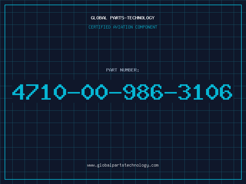 Aviation Part 4710-00-986-3106