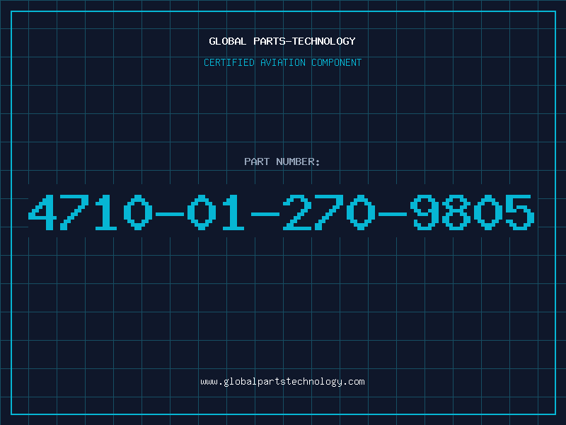 Aviation Part 4710-01-270-9805