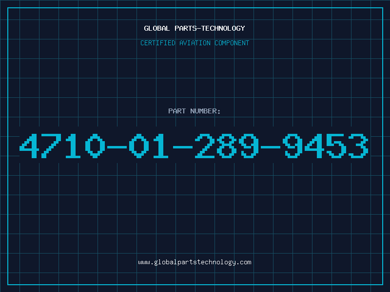 Aviation Part 4710-01-289-9453