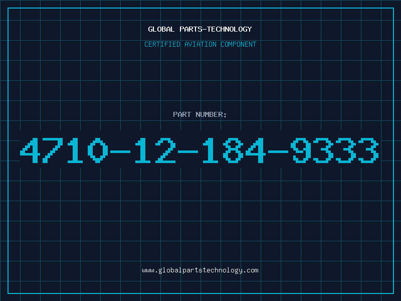 Aviation Part 4710-12-184-9333