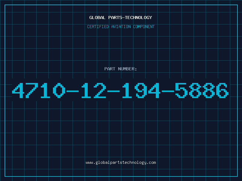 Aviation Part 4710-12-194-5886
