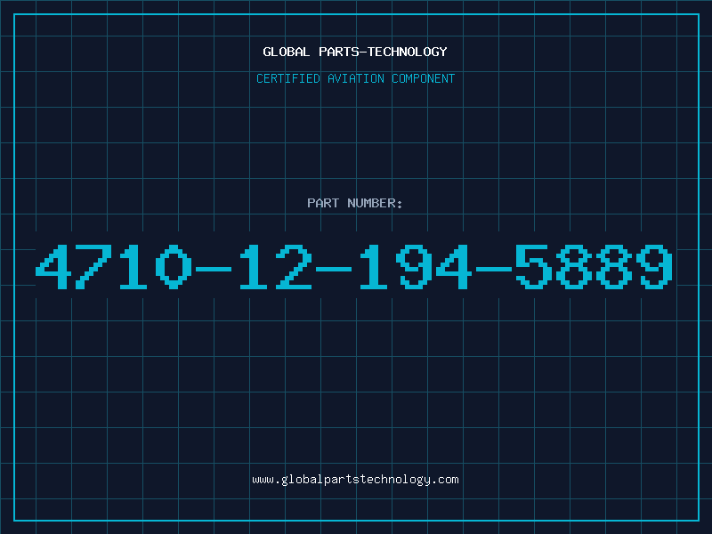 Aviation Part 4710-12-194-5889