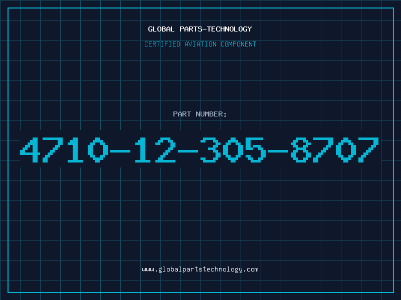 Aviation Part 4710-12-305-8707
