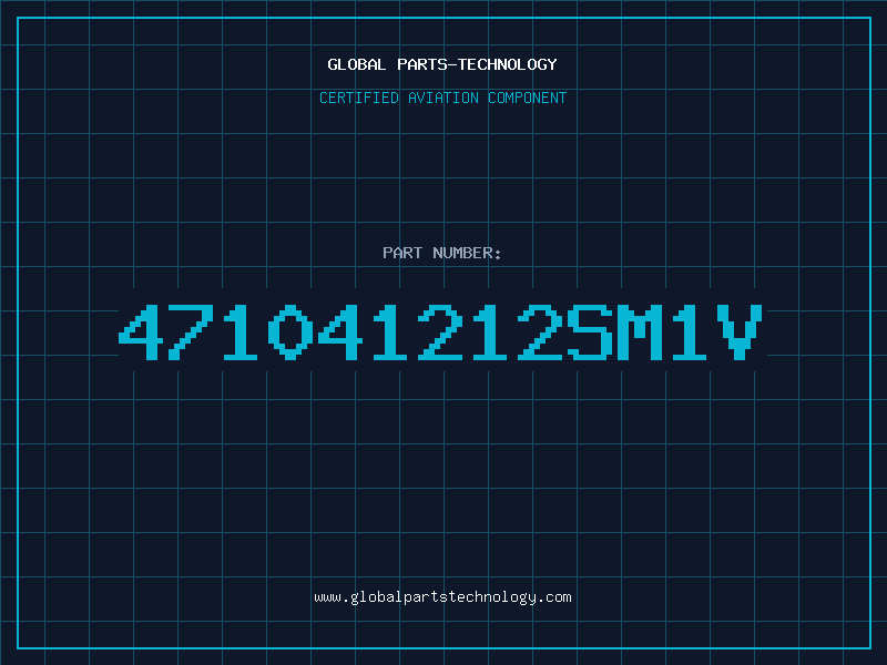 Aviation Part 471041212SM1V