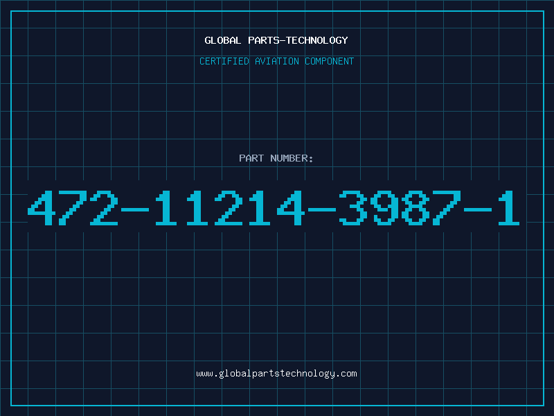 Aviation Part 472-11214-3987-1