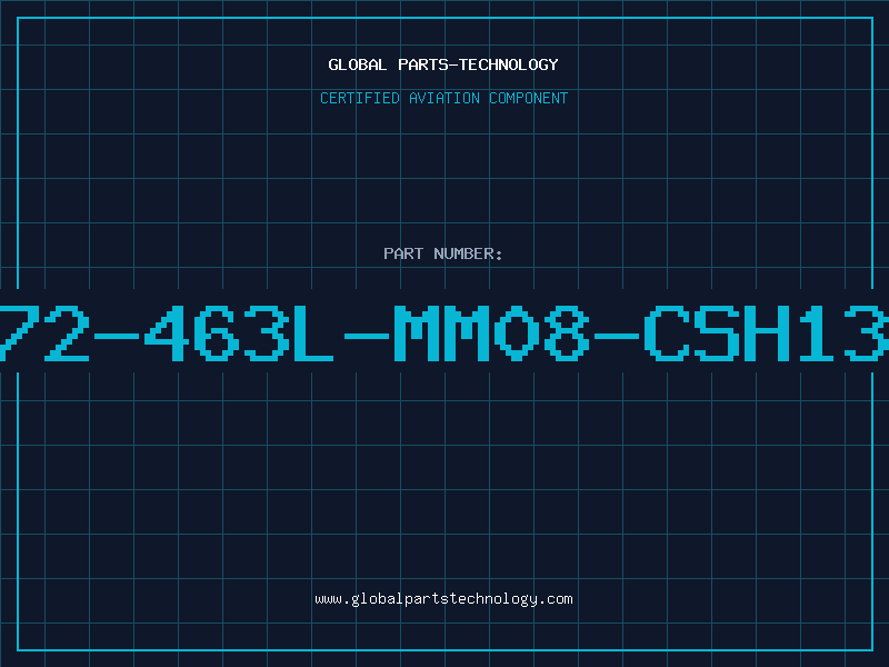 Aviation Part 472-463L-MM08-CSH137