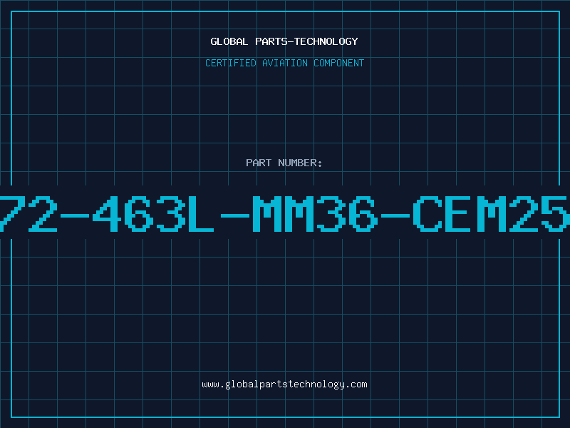 Aviation Part 472-463L-MM36-CEM250