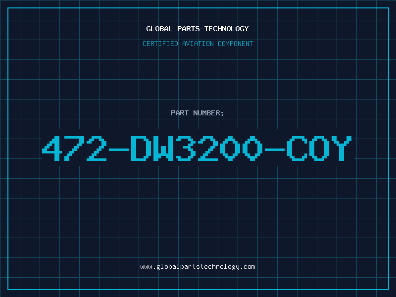 Aviation Part 472-DW3200-COY