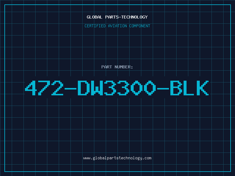 Aviation Part 472-DW3300-BLK