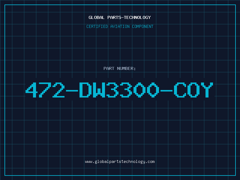 Aviation Part 472-DW3300-COY