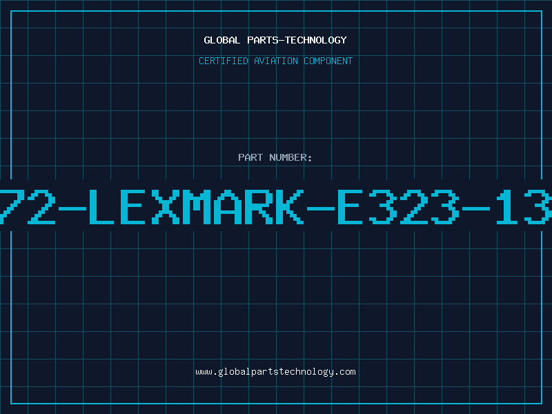 Aviation Part 472-LEXMARK-E323-137