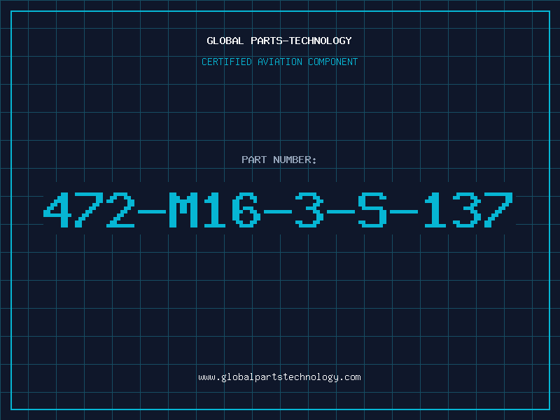 Aviation Part 472-M16-3-S-137