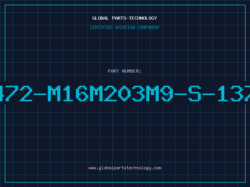 Aviation Part 472-M16M203M9-S-137