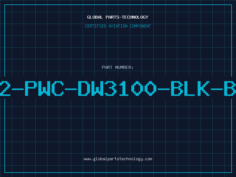 Aviation Part 472-PWC-DW3100-BLK-BLK