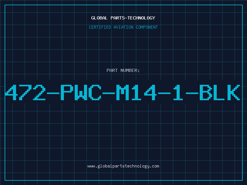 Aviation Part 472-PWC-M14-1-BLK
