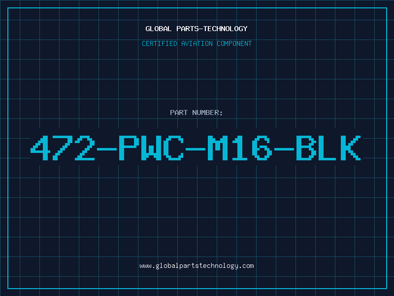 Aviation Part 472-PWC-M16-BLK