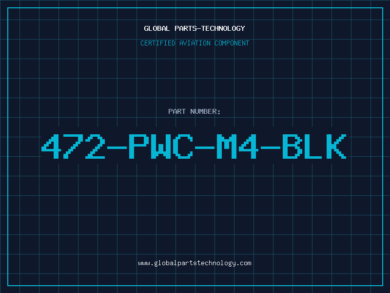 Aviation Part 472-PWC-M4-BLK