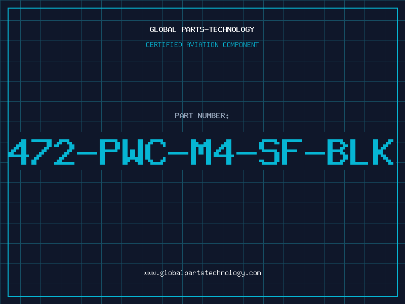 Aviation Part 472-PWC-M4-SF-BLK