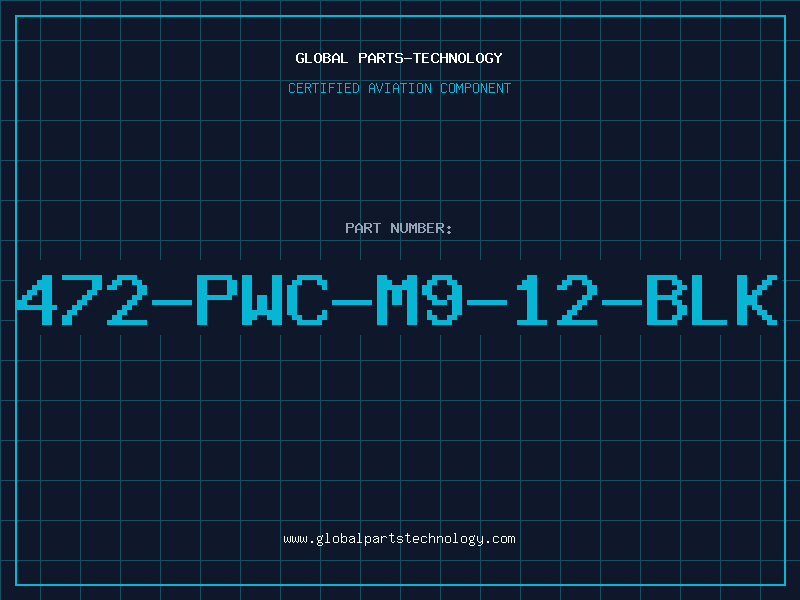 Aviation Part 472-PWC-M9-12-BLK