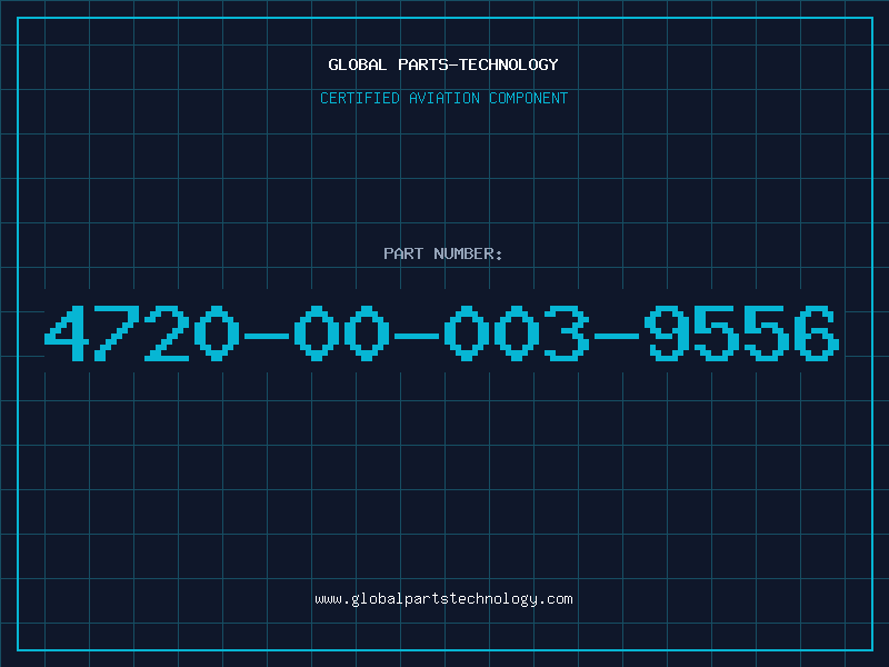 Aviation Part 4720-00-003-9556
