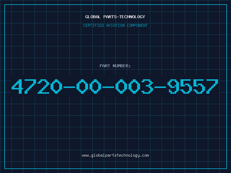 Aviation Part 4720-00-003-9557