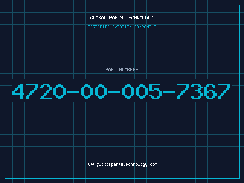 Aviation Part 4720-00-005-7367
