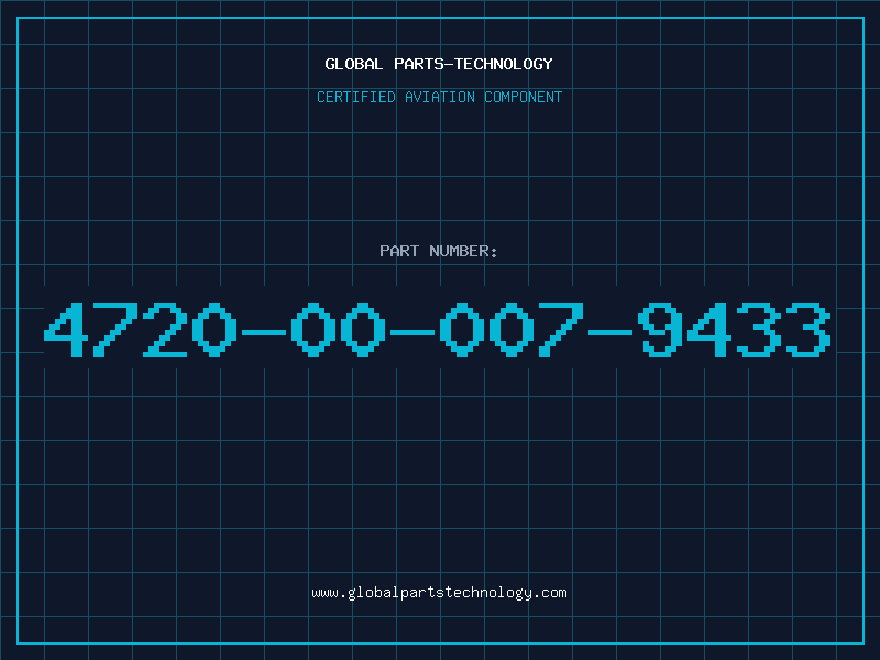 Aviation Part 4720-00-007-9433