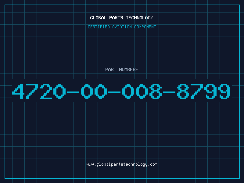 Aviation Part 4720-00-008-8799